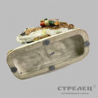 картинка — фарфоровая статуэтка «маршал мюрат». гдр, ок. 1960 года